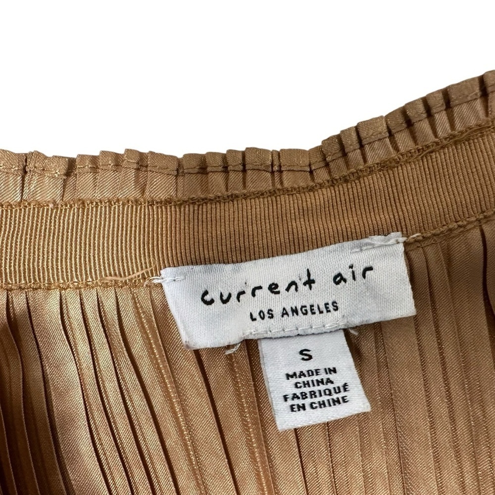 Current Air Womens Pleated Split Neck Long Sleeve… - image 7